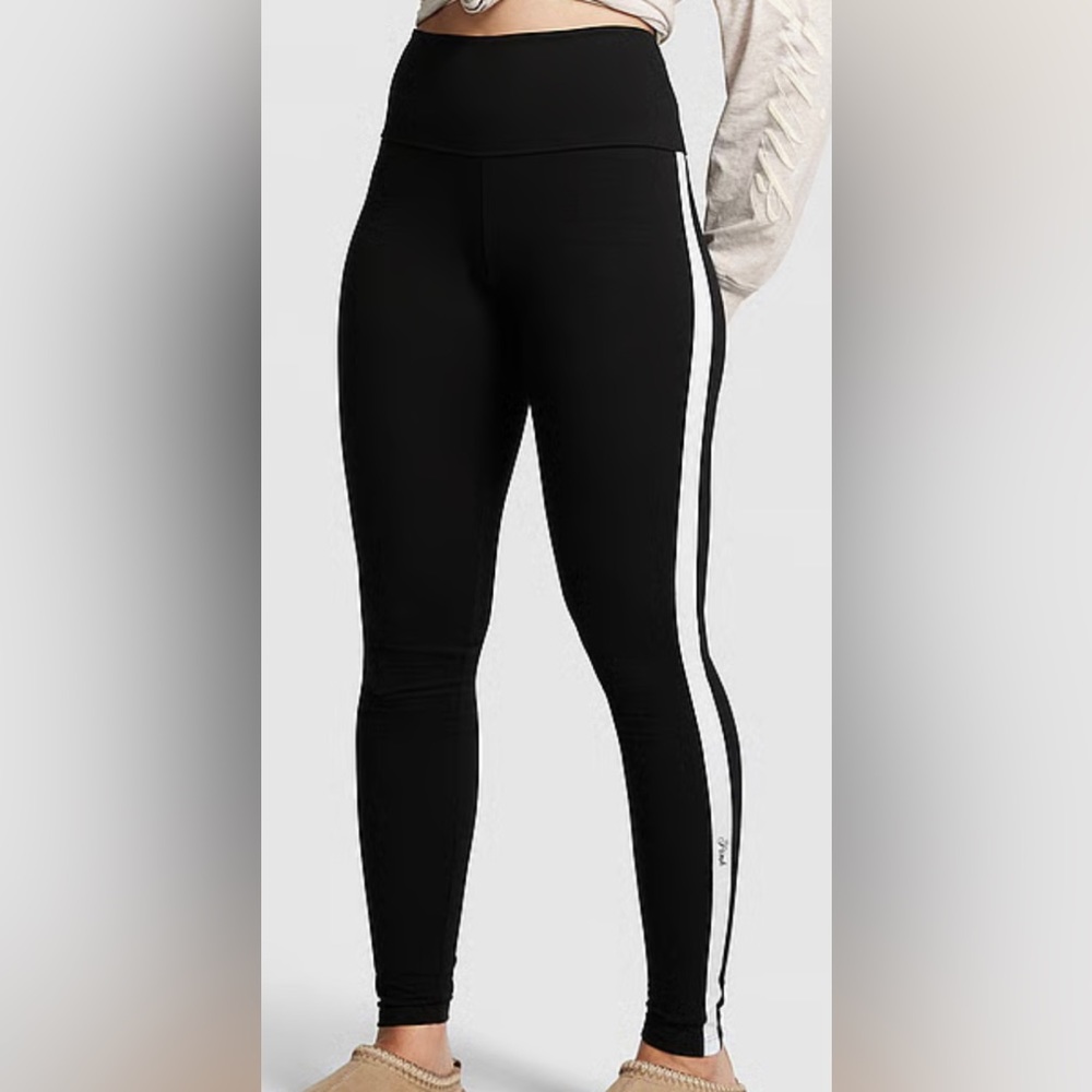 VS PINK fold over waist legging. Size small long. NWT
